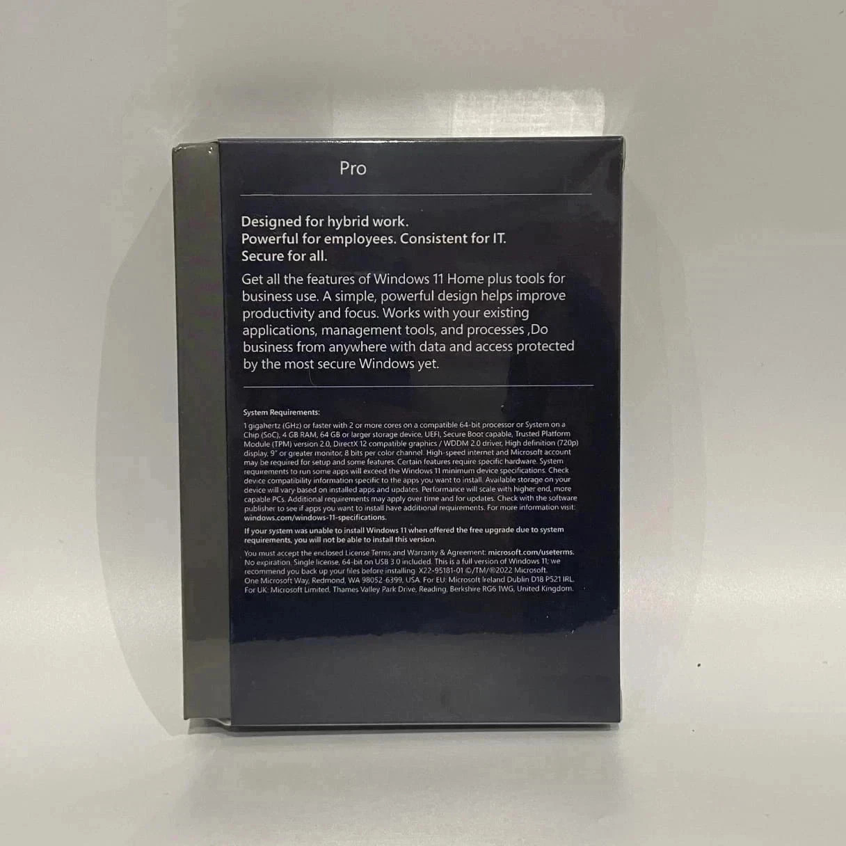 Microsoft Windows 11 Professional 64-bit OEI DVD – English