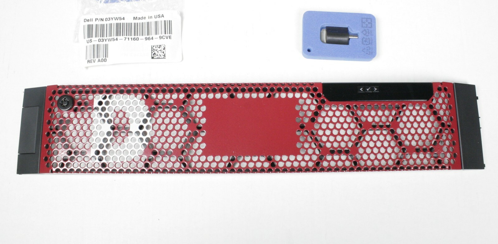 New Red/Black 2U LCD Bezel Dell PowerEdge R740 R740xd R540 R7415 R7425 “D”