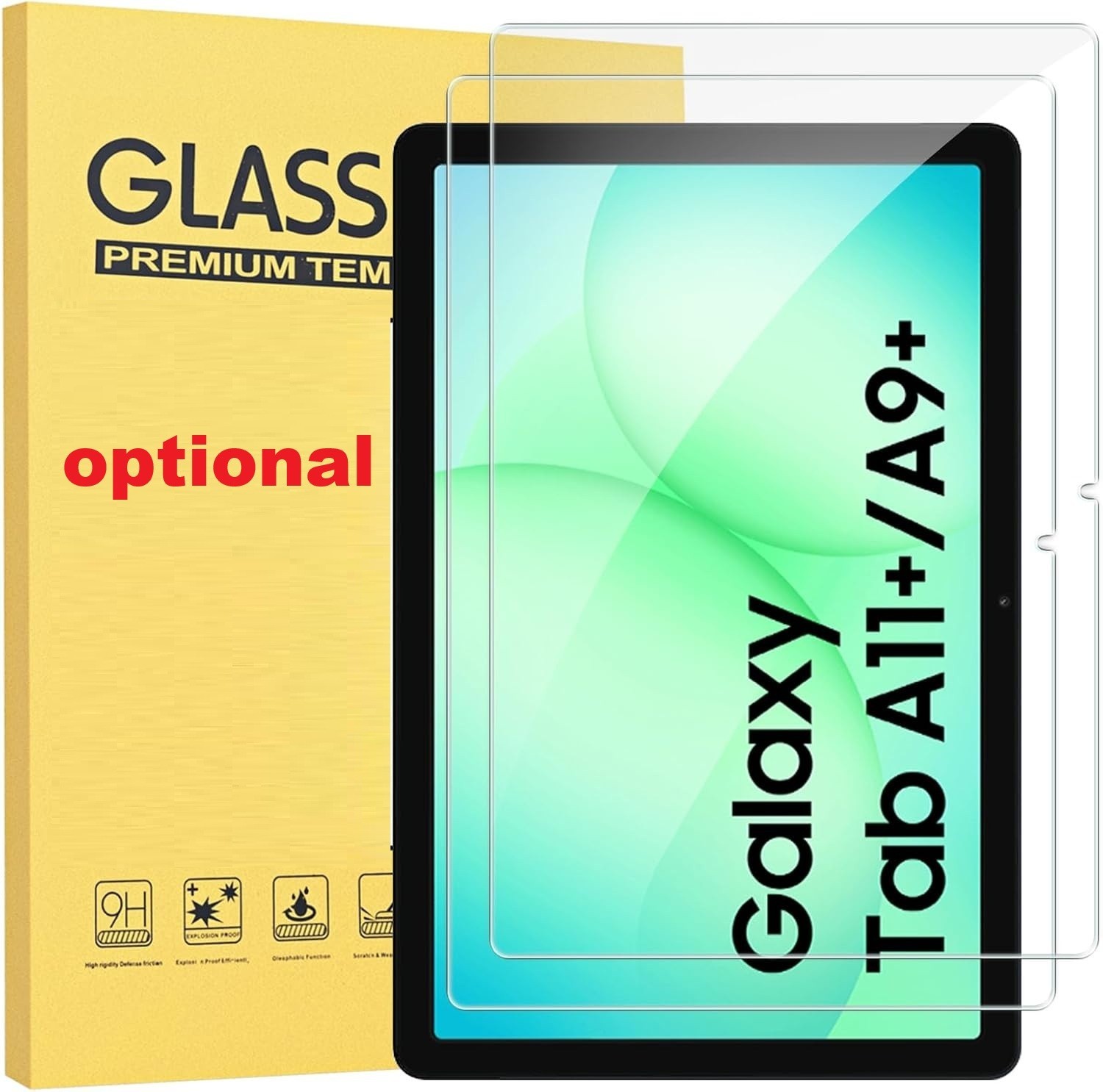 For Samsung Galaxy Tab A11+ Plus Rotating Case with Ring Handle & Shoulder Strap