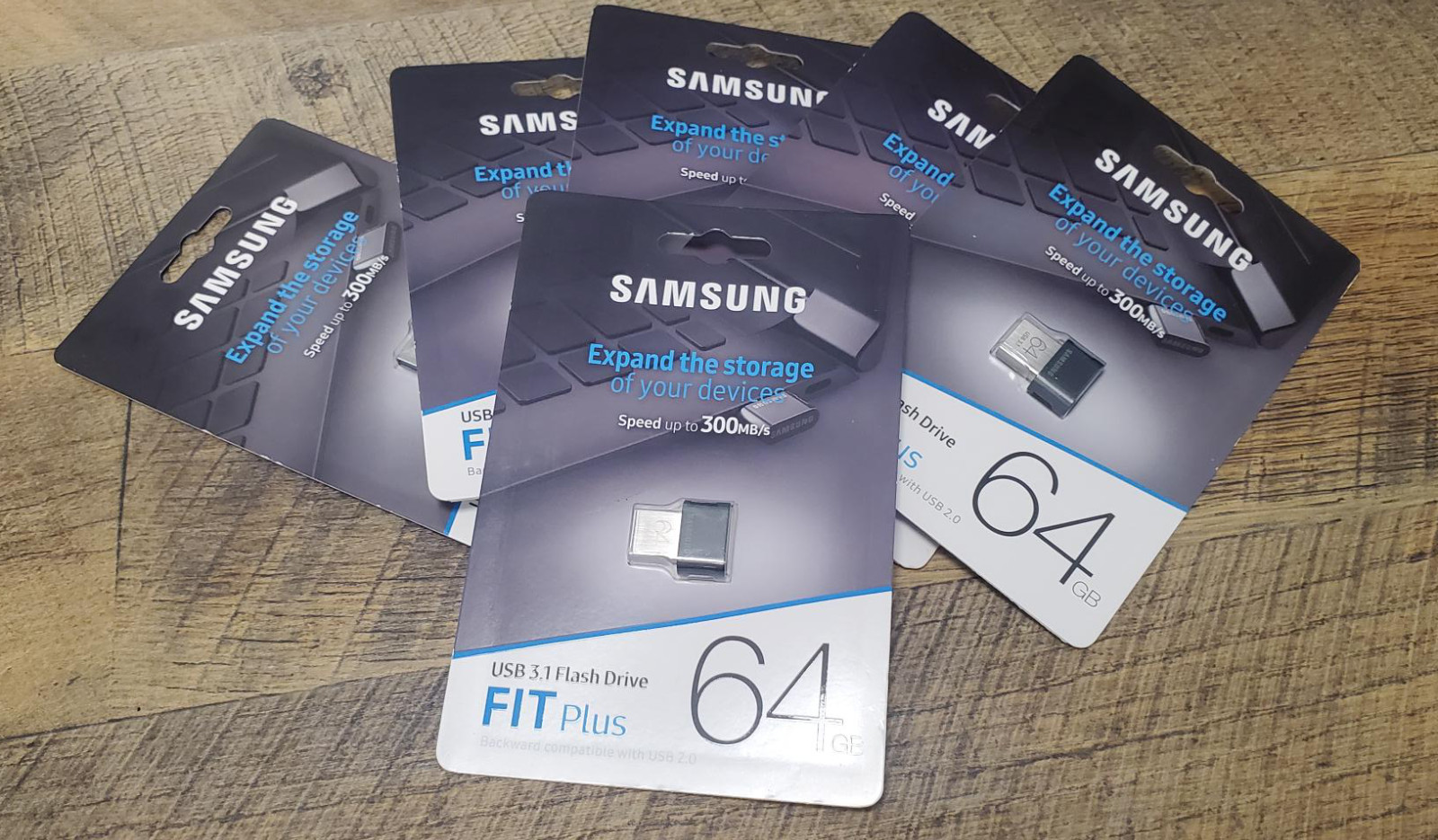 New Samsung FIT Plus 64GB USB 3.1 Flash Drive MUF-64AB/AM