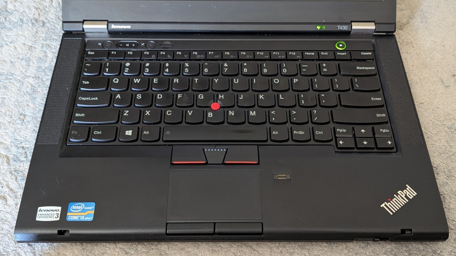 Lenovo ThinkPad T430 14″/ I3-3320 / 4gb / NEW Samsung 256gb SSD /Win 10 Pro