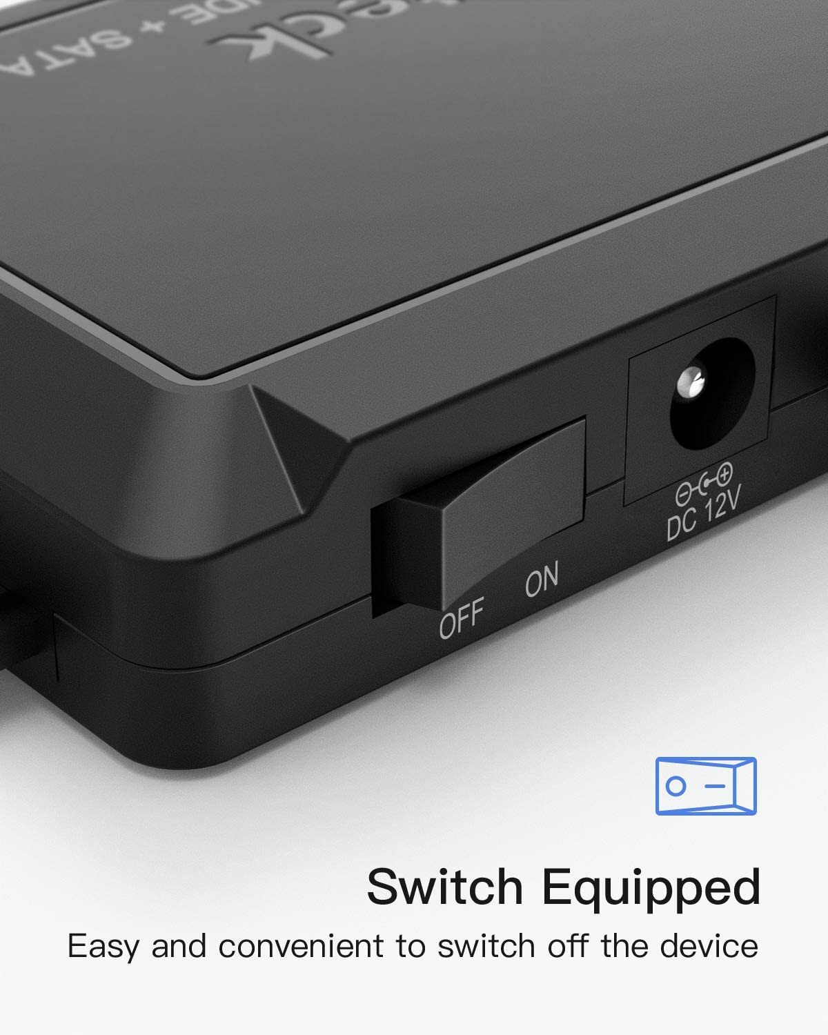 USB 3.0 to IDE & SATA External Hard Drive Reader 2.5″ 3.5″ HDD SSD Power adapter