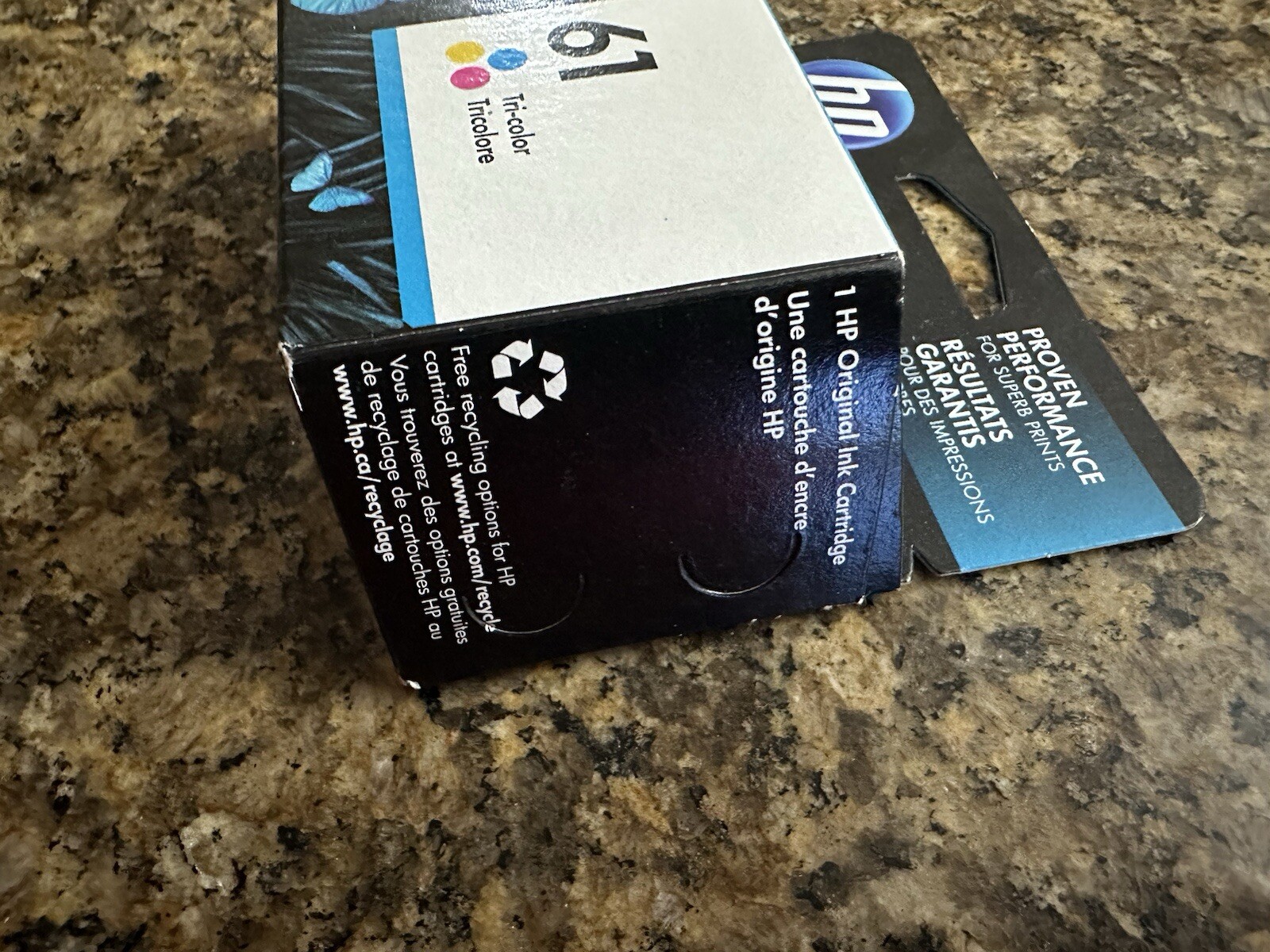 HP 61 Original Tri-Color Ink Cartridge New Unopened Malaysia 2022