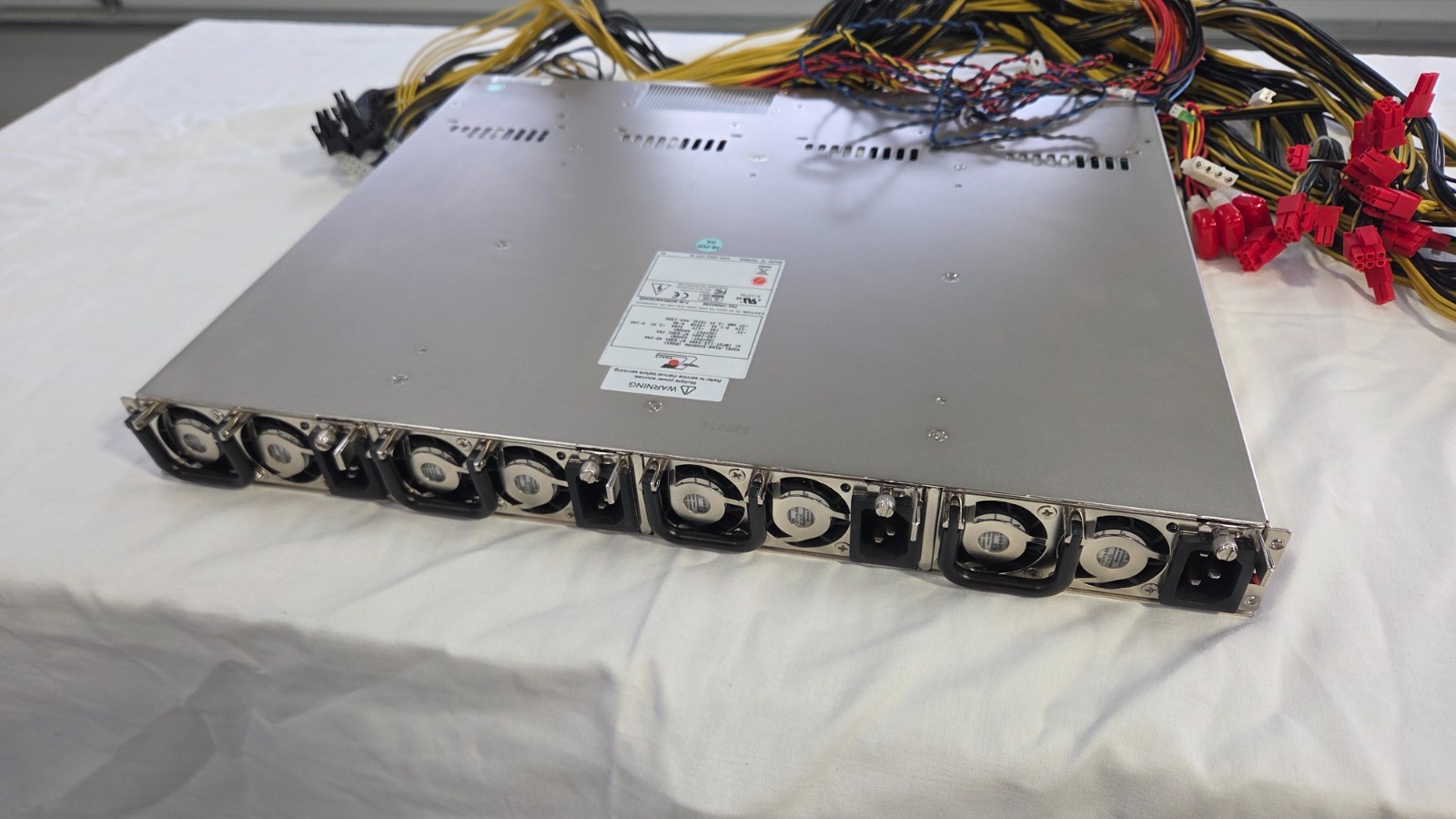 ZIPPY EMACS 3800W Server Power Supply M1W4-5CH0V0H NEW OPEN BOX 240V High Power