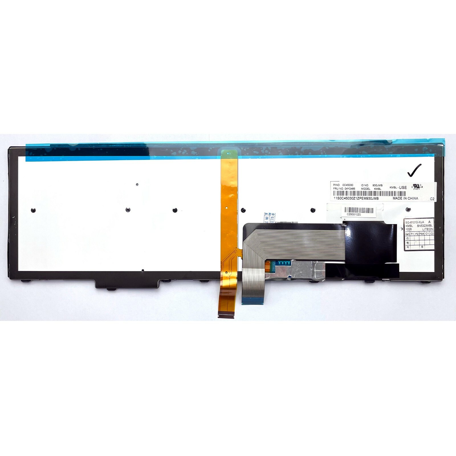 Genuine US Keyboard Backlit for ThinkPad L540 T540 T550 T560 T540P W540 P50S
