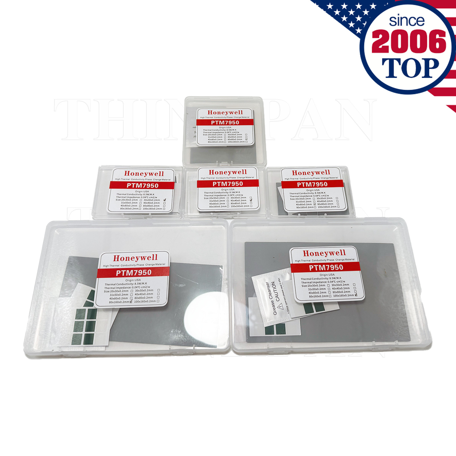 Honeywell PTM7950 0.2mm Phase Change Thermal Paste Laptop Pads GPU CPU Graphics