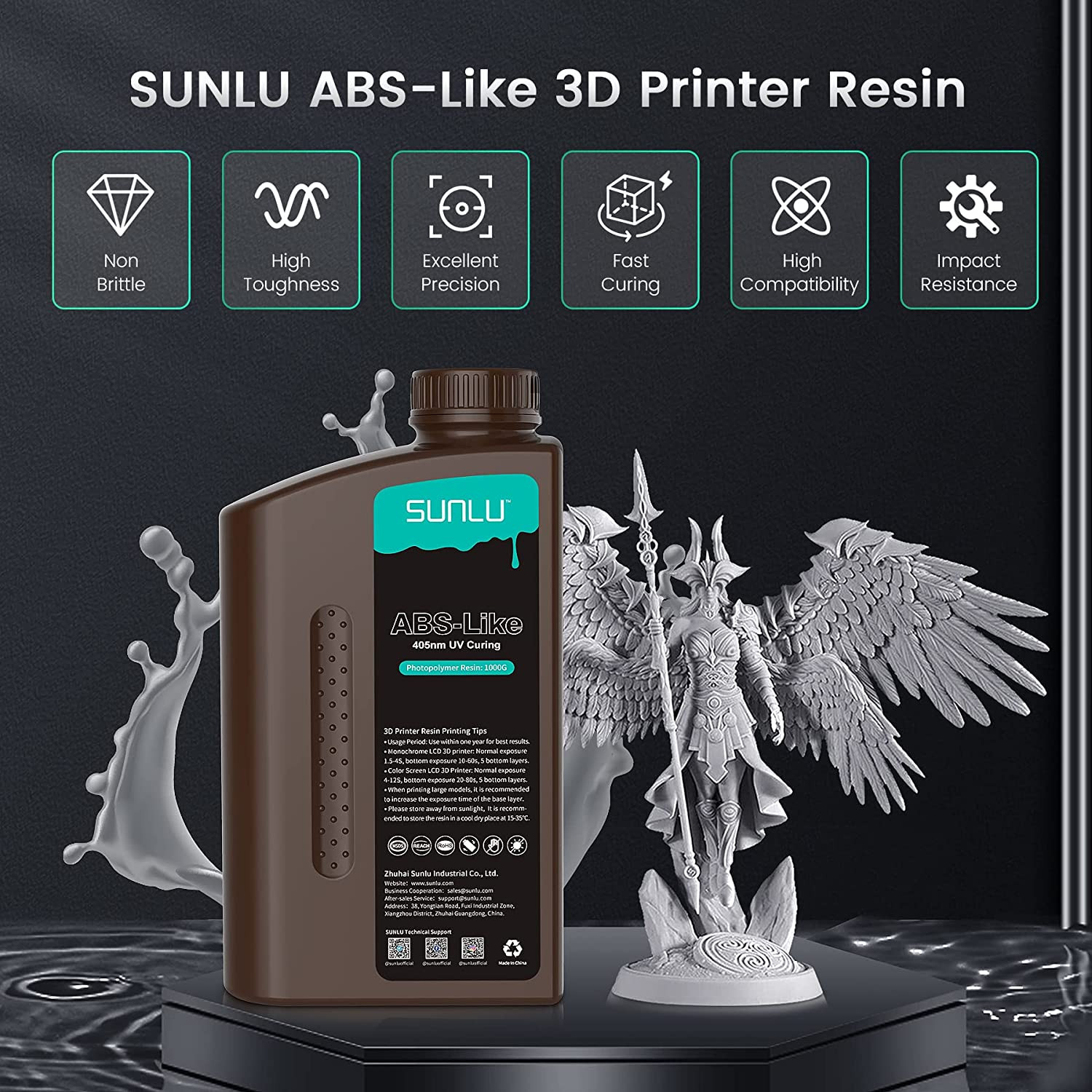 Standard Plus/Red Wax/ABS-Like/Washable/Toughness/PA-Like/High Temperature Resin