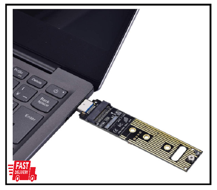 M.2 NVME USB 3.1 Adapter, M Key M.2 NVME to USB Card Reader USB 3.1 Gen 2 Bridge