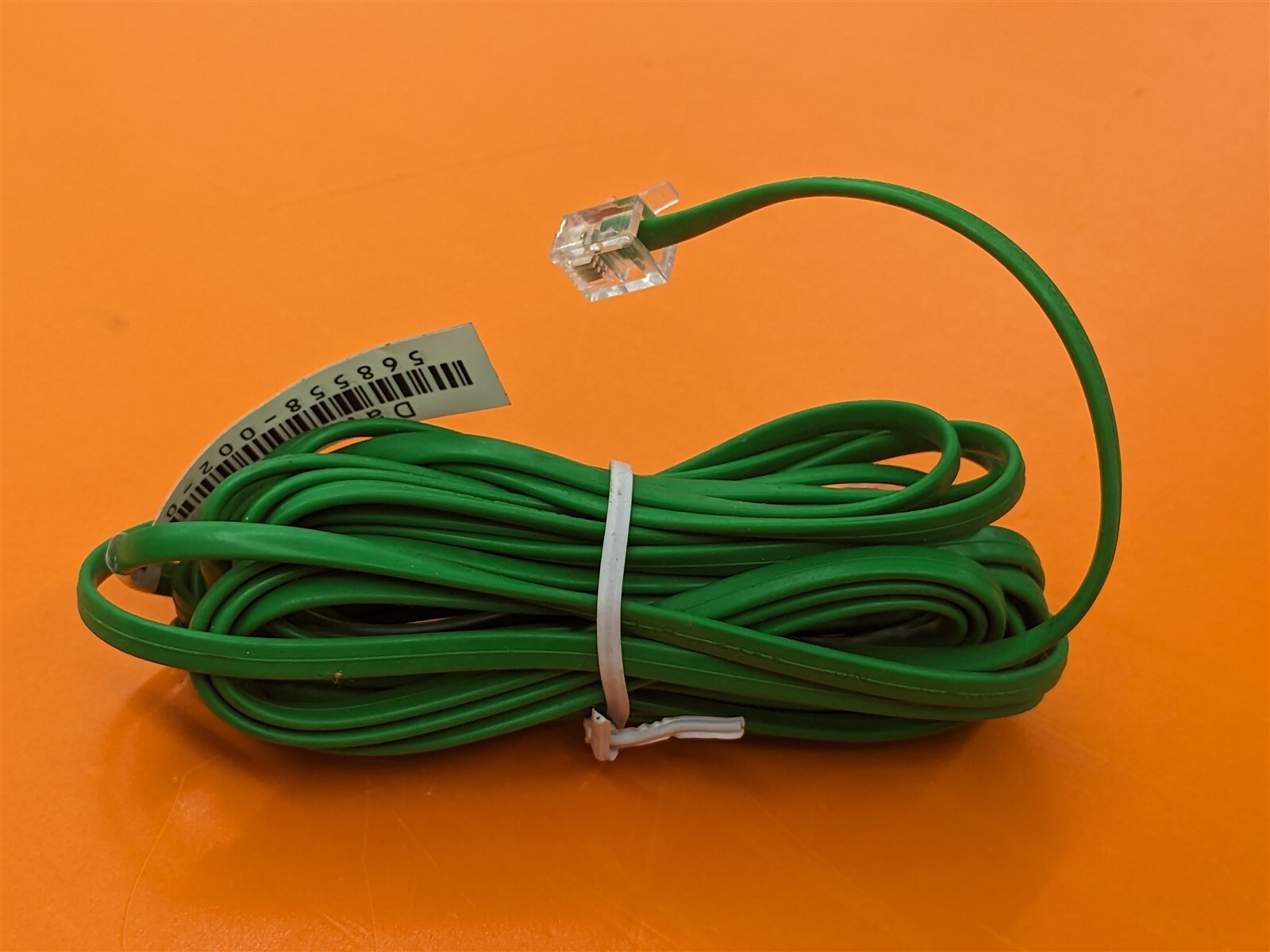 ⭐️⭐️⭐️⭐️⭐️ DSL/Phone/Fax Cable 14′ RJ-11 Connector (568558-002-00)