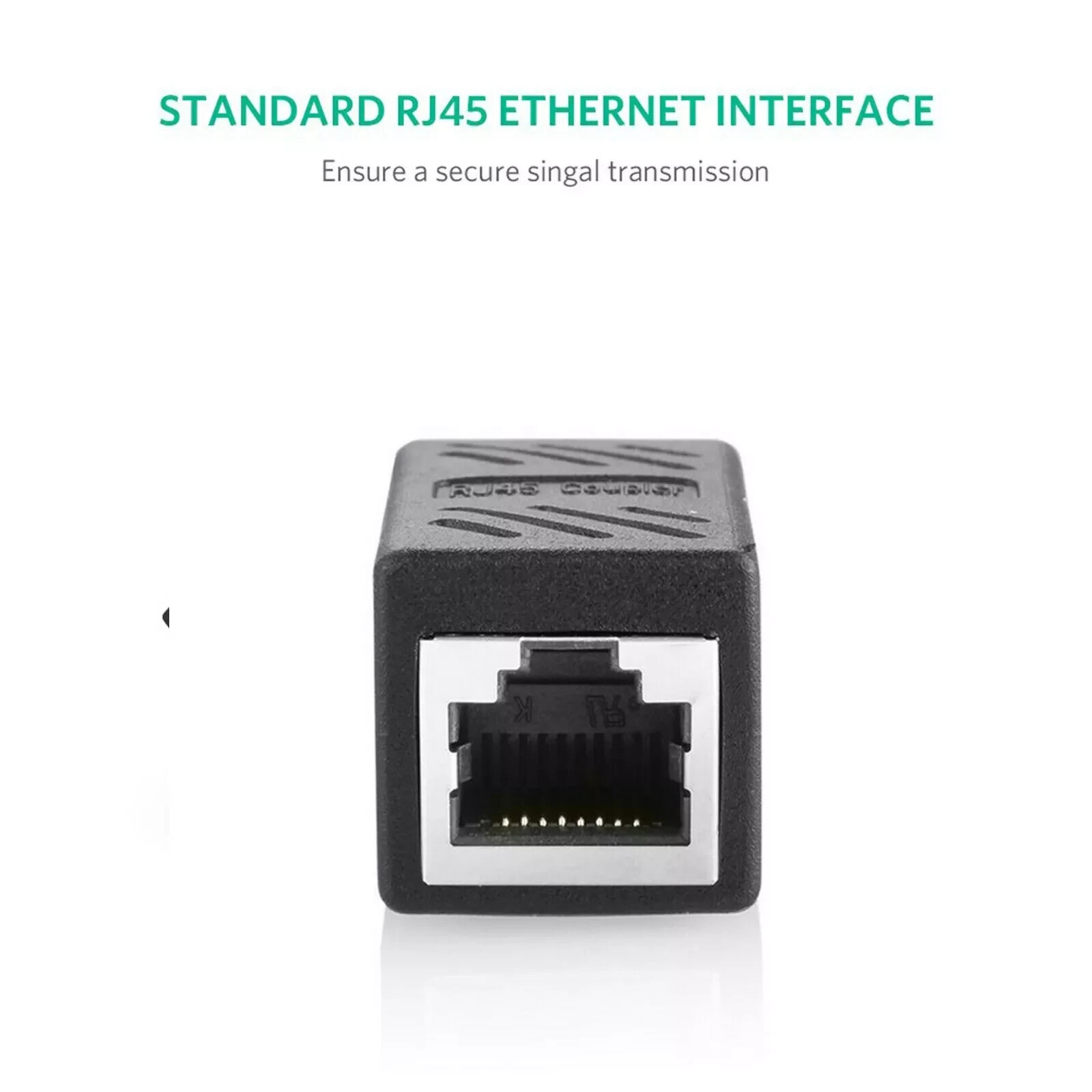 RJ45 Inline Coupler Cat7/Cat6/Cat5e Ethernet Network Cable Extender Connector
