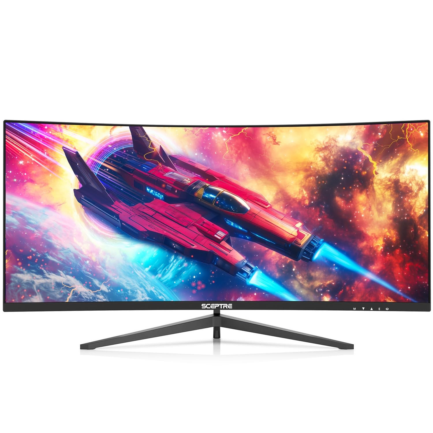 30-Inch Curved Gaming Monitor 200Hz FreeSync 2560×1080 HDMI DP Built-in Speakers