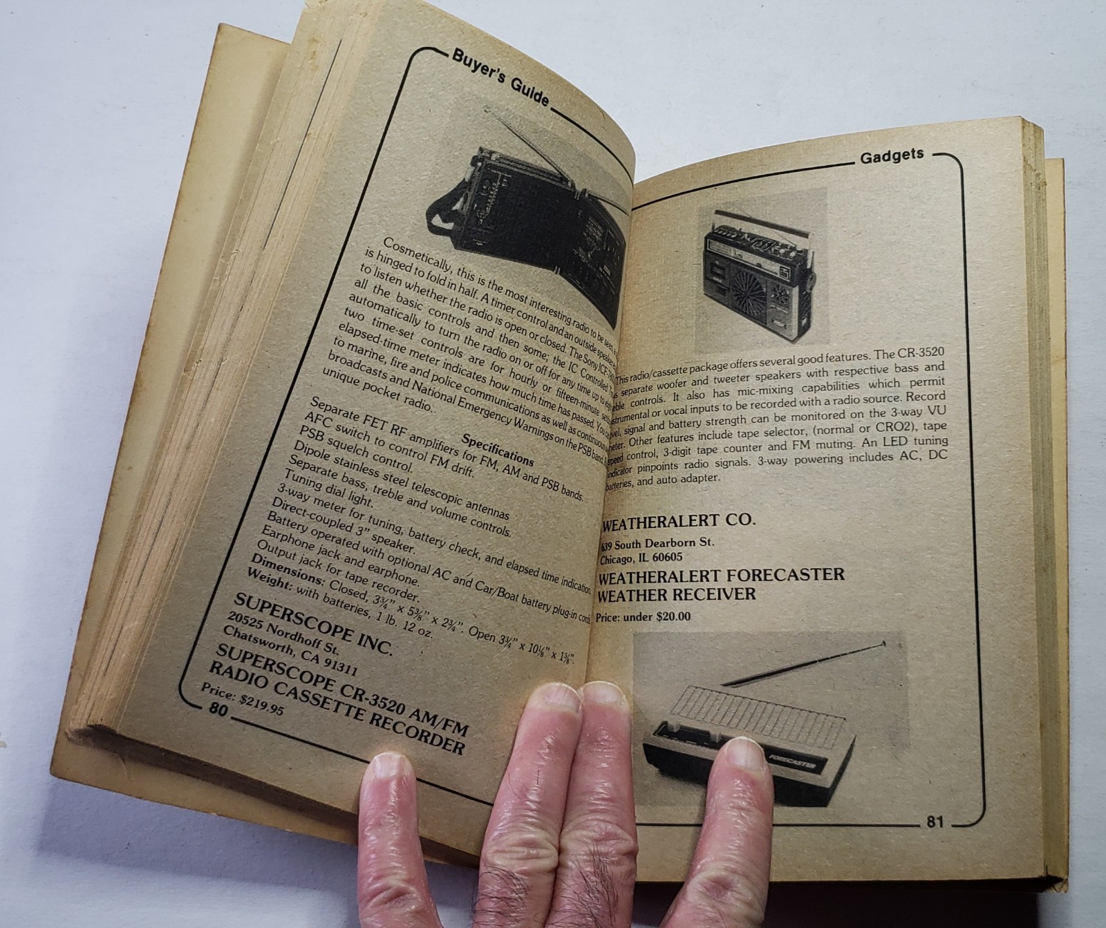 Buyer’s Guide Reports Fall 1977 Gadgets – Computers, VCR, Calculators, Radios