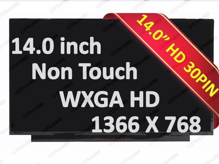 Screen For HP 14-DQ1037WM 14-DQ1038WM 14-DQ1039WM HD 1366×768 LCD LED Display