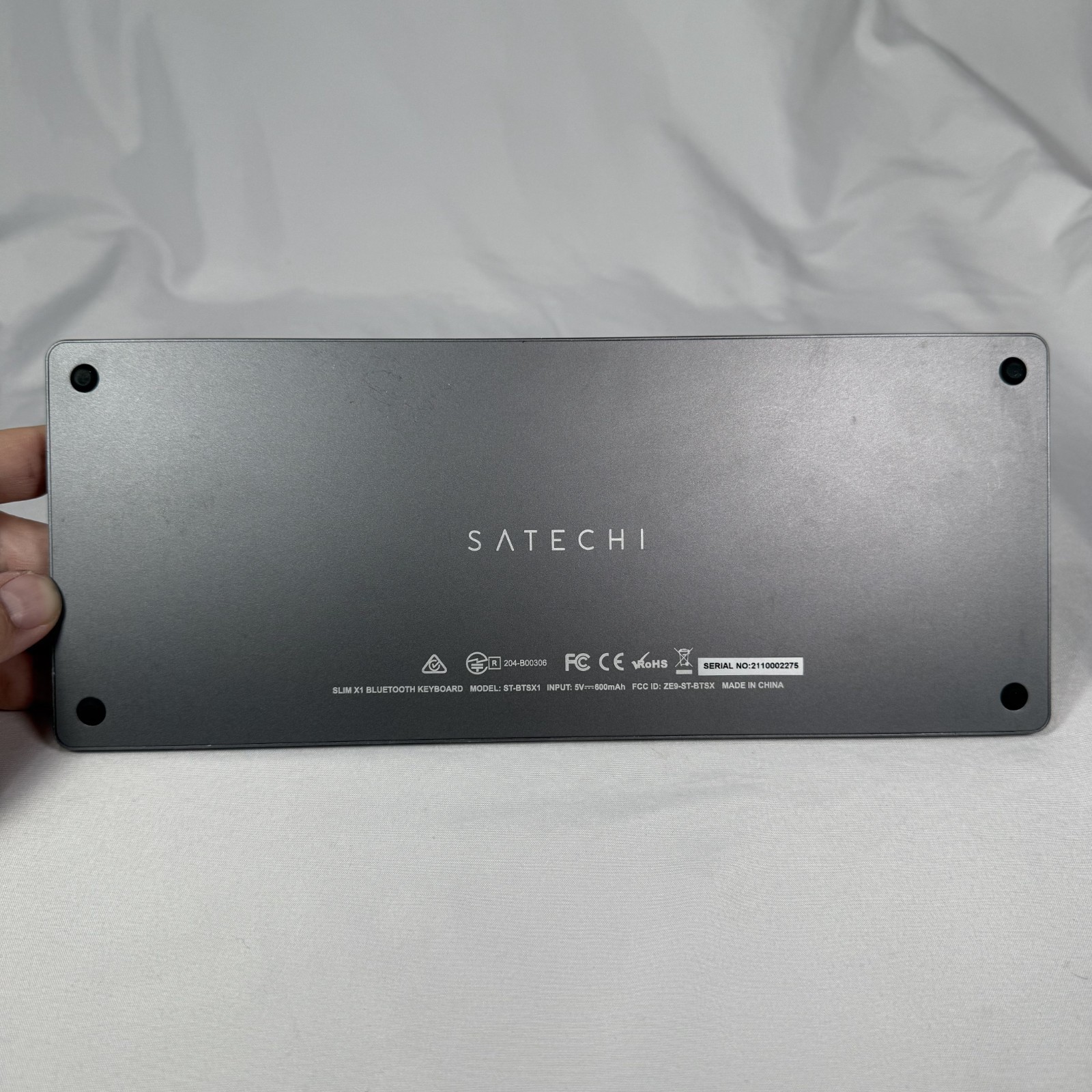 Satechi SLIM X1 USB C Bluetooth QWERTY Compact Backlit Keyboard FOR MAC Wireless