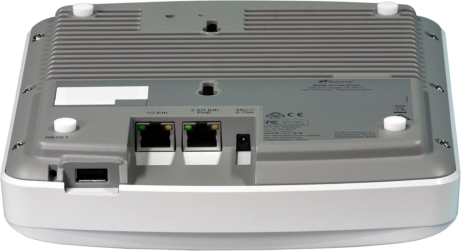 Ruckus R650 Dual-Band Wi-Fi 6 802.11 ax Wireless Access Point 901-R650-NC00 NEW