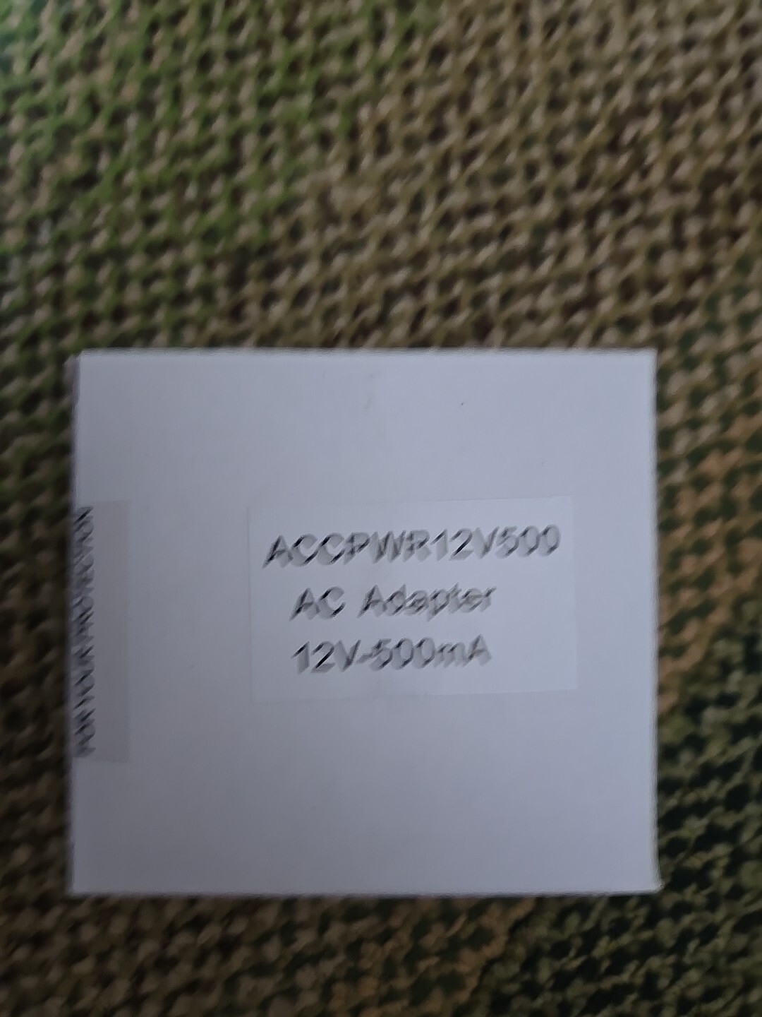 ORIGINAL Lorex ACCPWR12V500  AC Adapter 12V-500MA