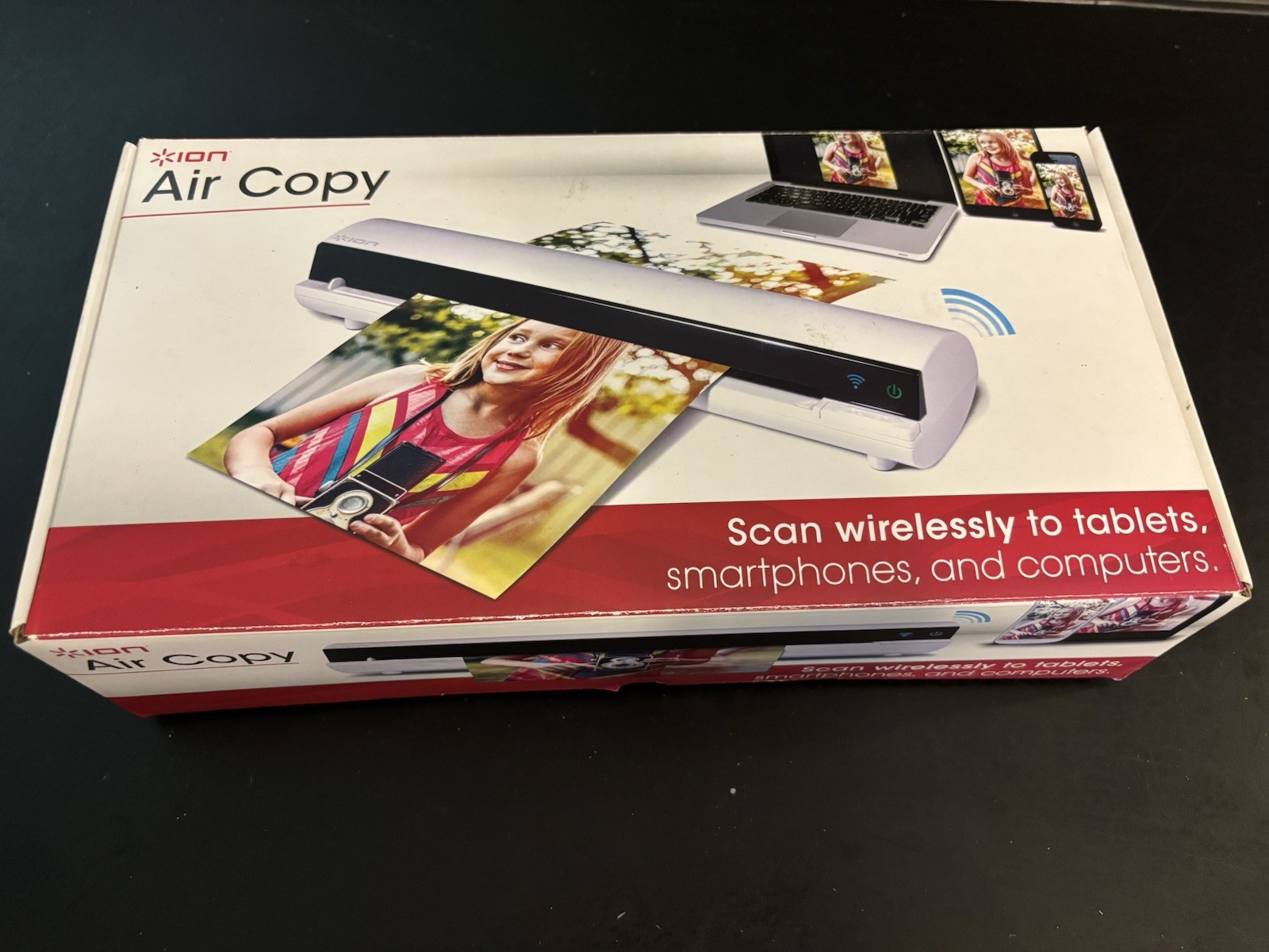 Ion Air Copy Wifi Wireless Scan Devices Smartphone Tablet Computer Document