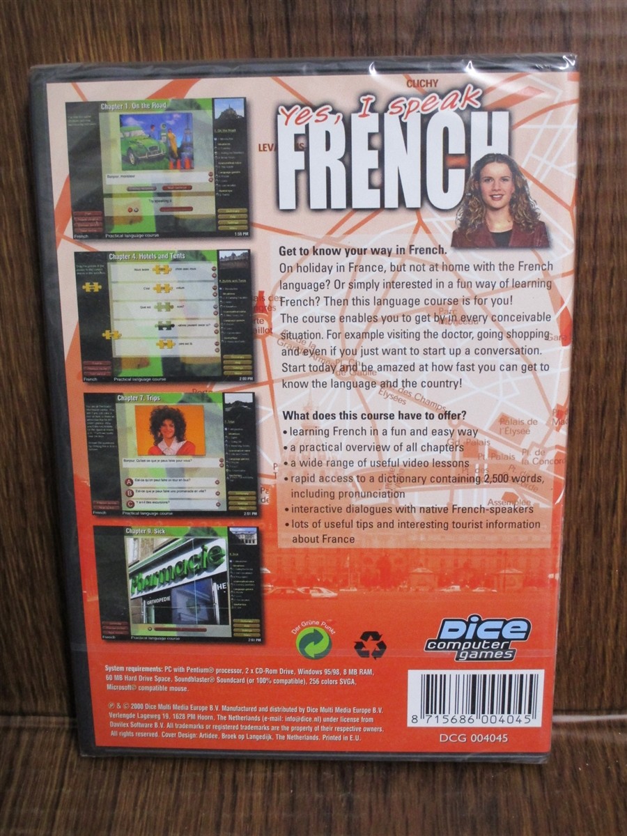 Software Wholesale Lot of 10 Yes I Speak French NEW