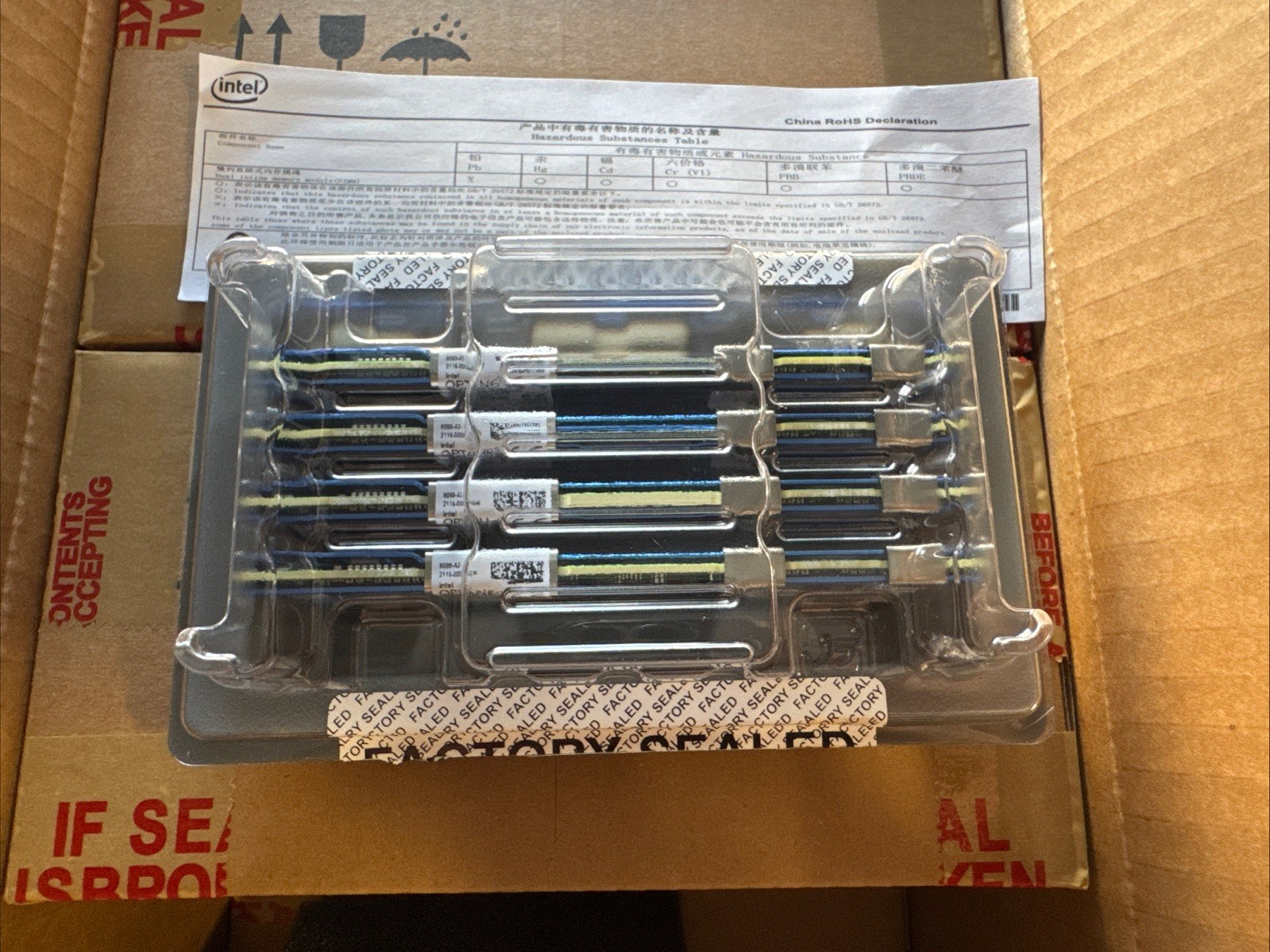 NMB1XXD128GPS Intel Optane 1X 128GB DDR4 PC4-3200 DCPMM Persistent Server Memory