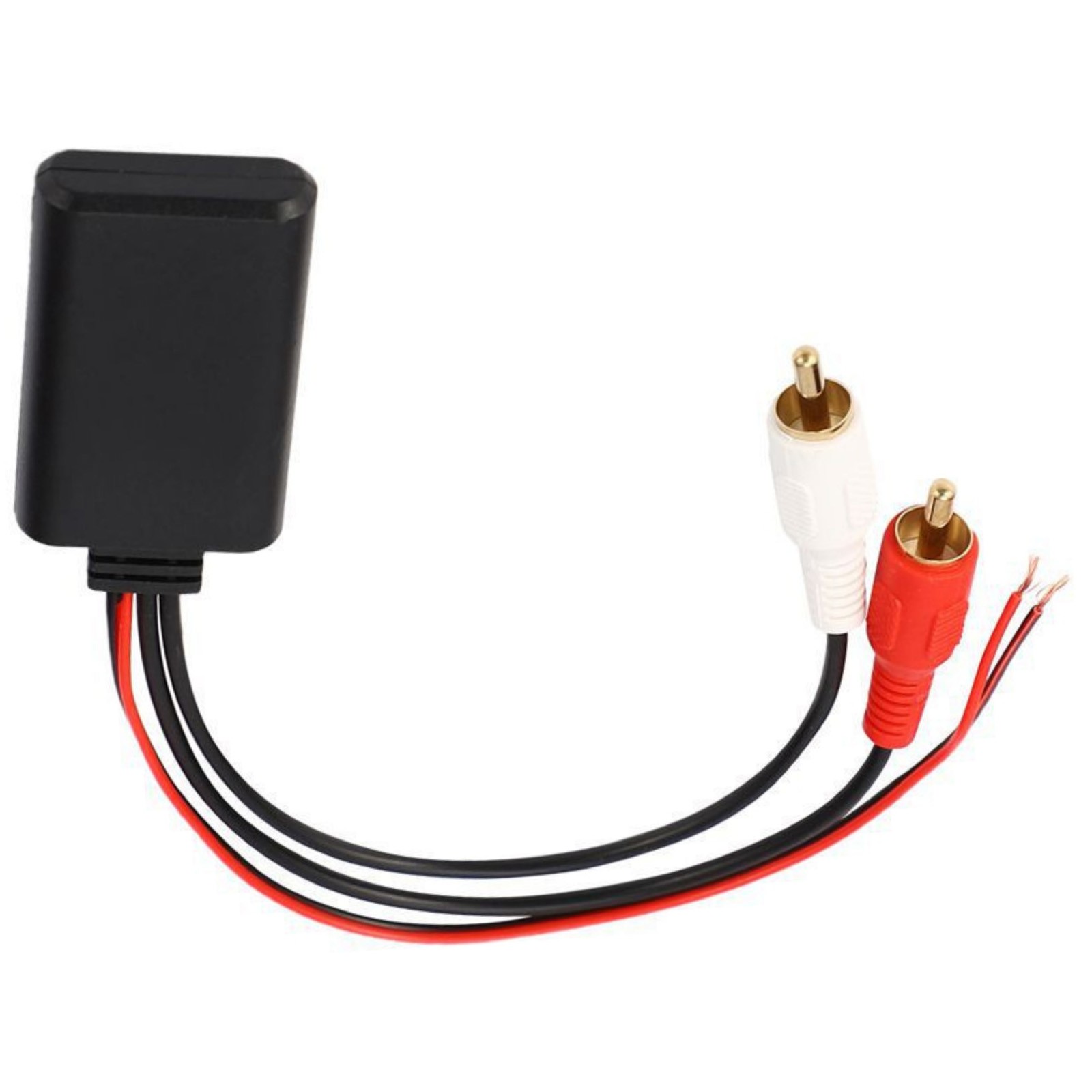 5-12V Car Bluetooth 5.0 Module 2RCA AUX Cable Adapter Audio Radio Stereo