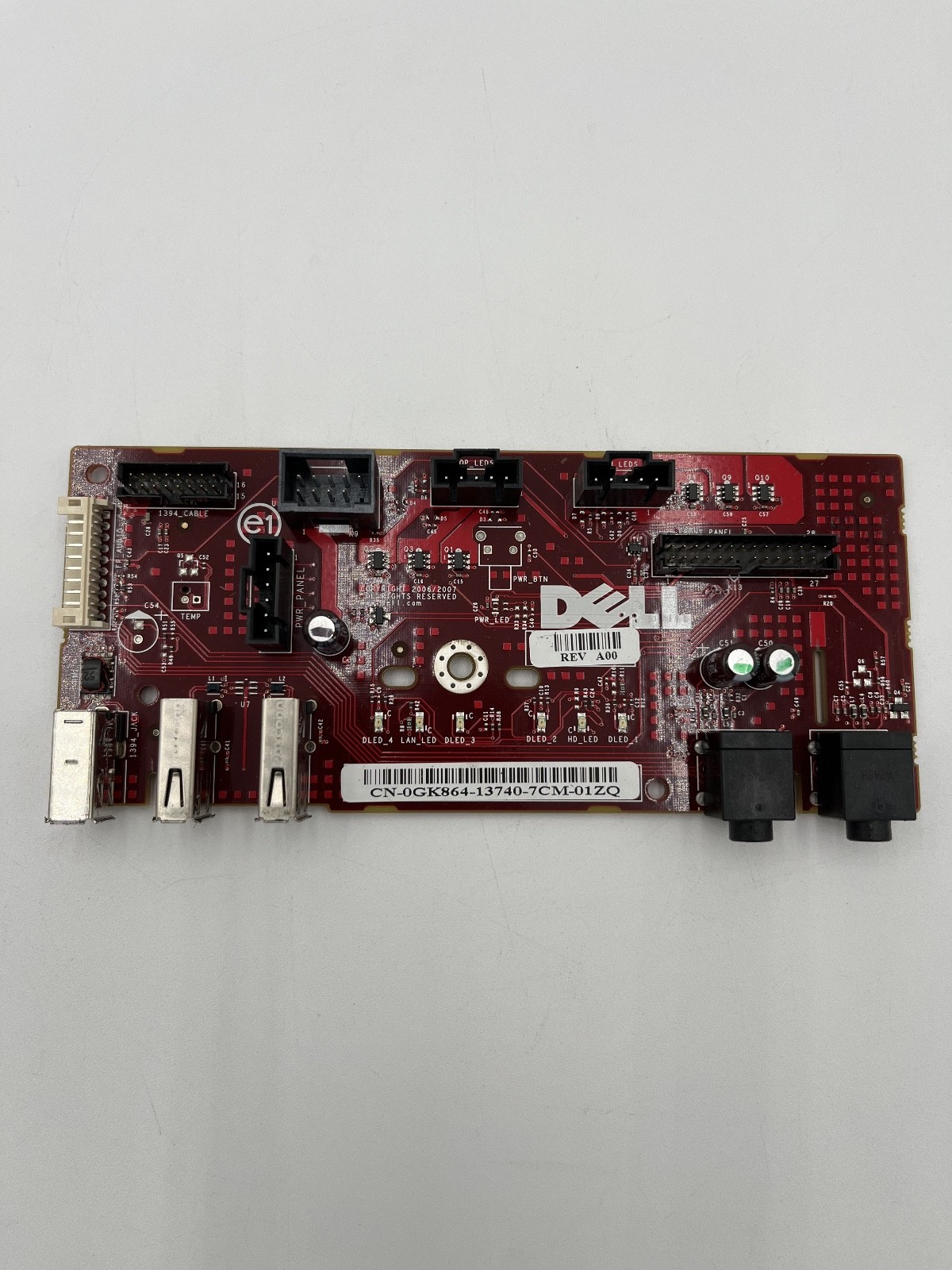 Dell CN-0GK864-13740-7CM-01ZQ p/n USB daughter board