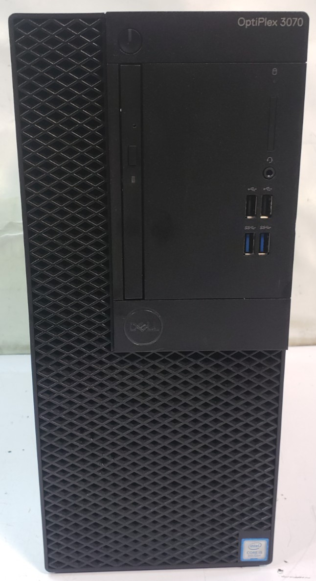 Dell OptiPlex 3070 Desktop MT Intel Core i5-9500 @ 3.00GHz 8GB RAM No HDD/SSD