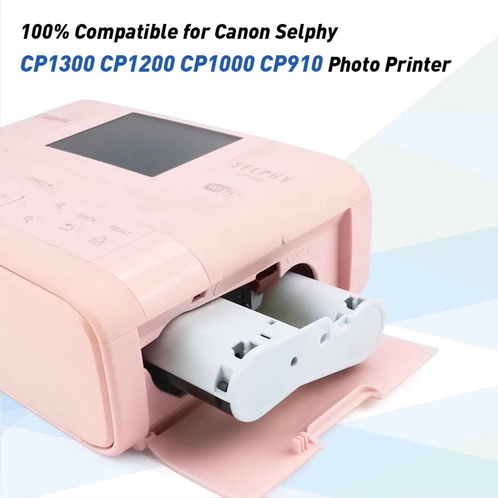 Canon Selphy CP1500 CP1300 CP1200 4×6 108 sheet Color Ink Paper Set KP-108IN lot