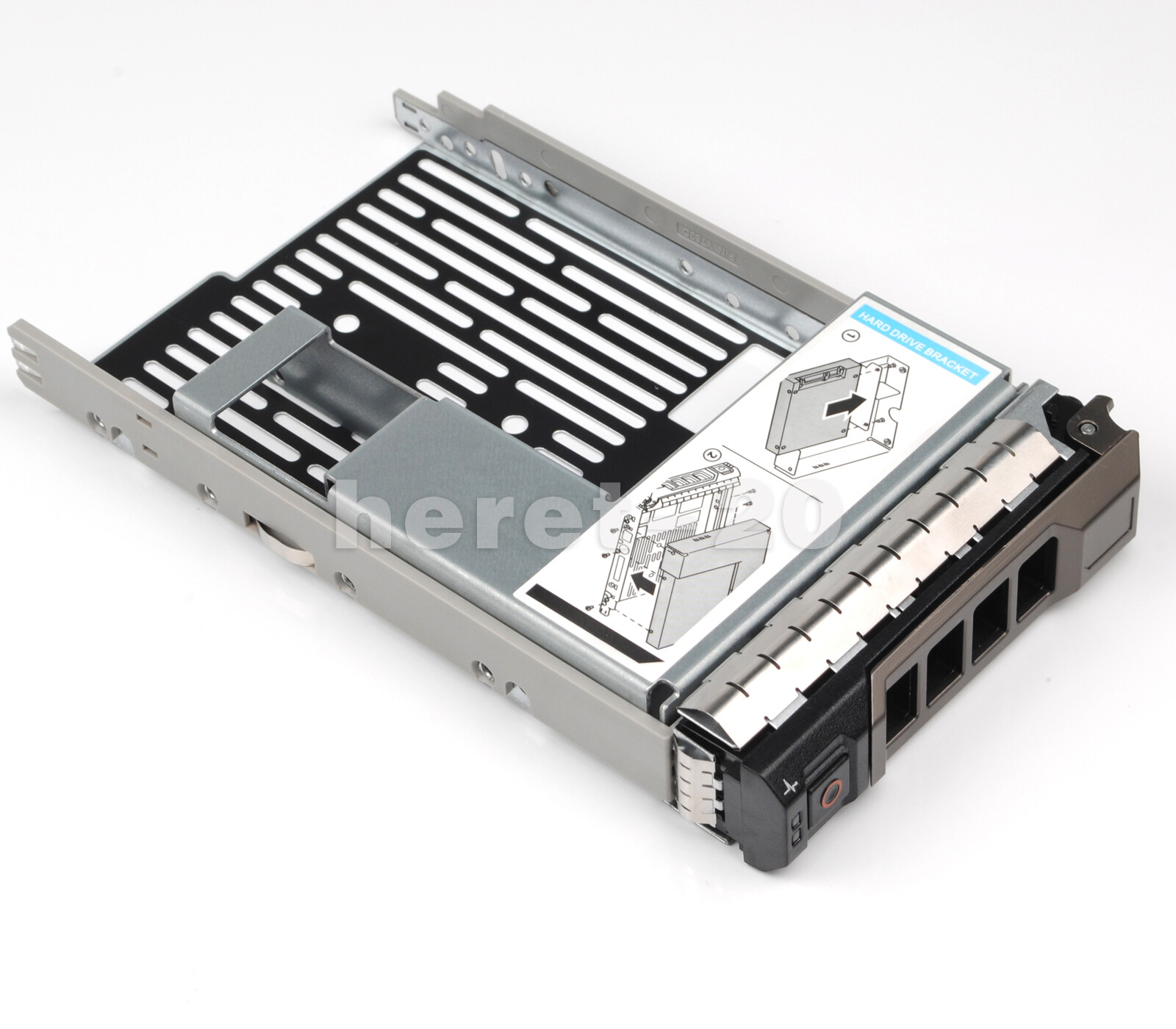 For Dell 2.5” Drive to 3.5” Tray 0X968D KG1CH w/adapter 9W8C4 R630 R730 T430