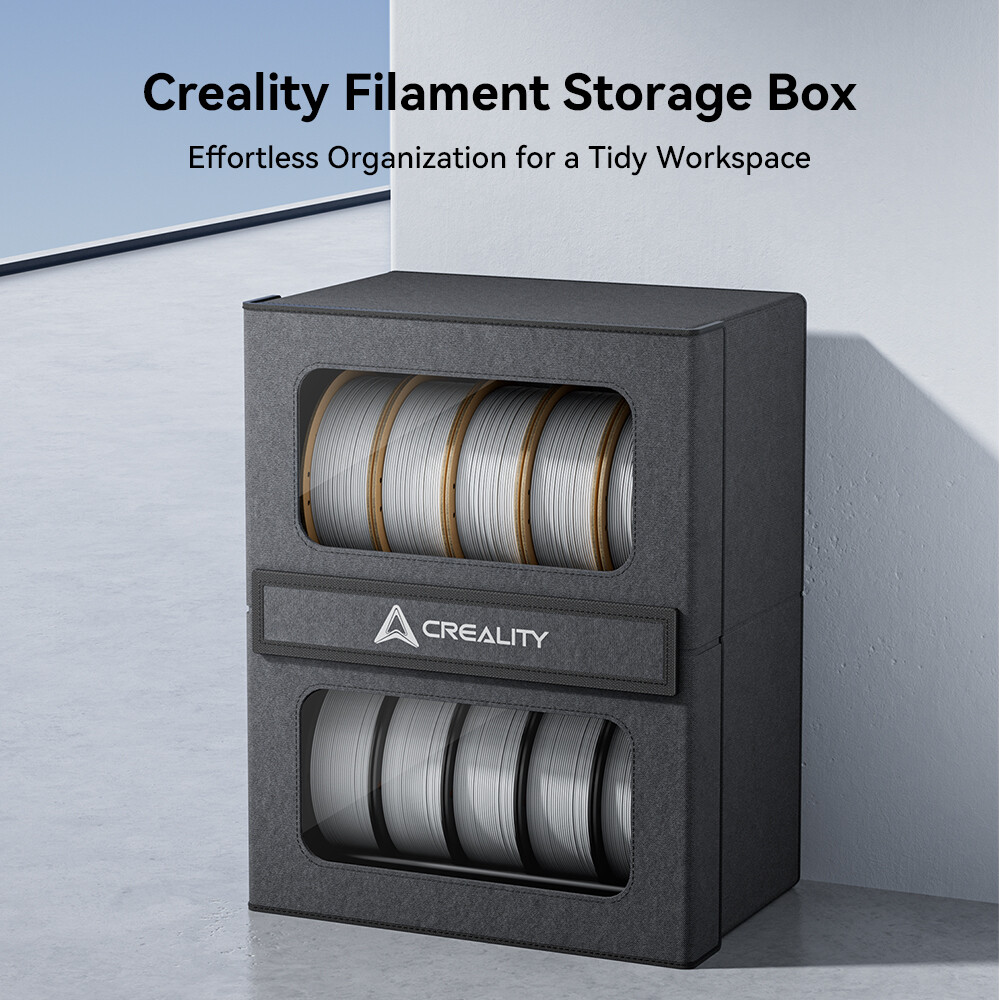 Creality Filament Storage Box Large Storage Capacity Holder with 10KG Hyper PLA