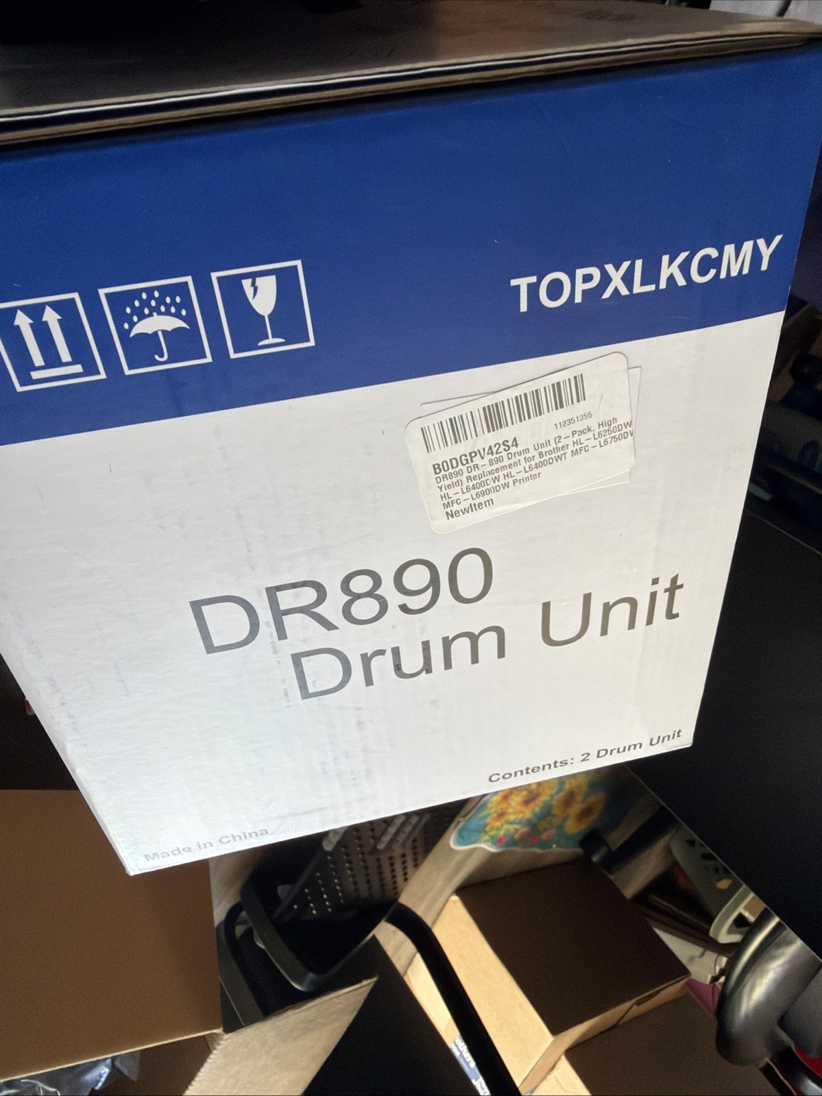 Dr890 Black Drum Unit 2