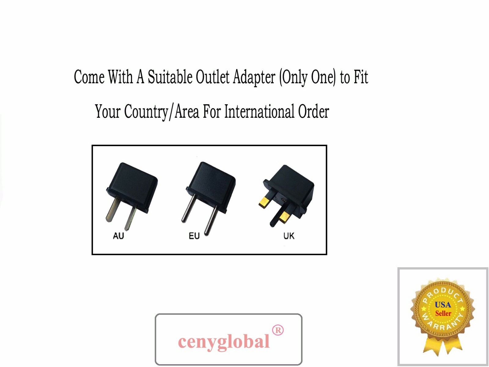 9 Volt 1A Guitar Pedal Effects Power Supply Adapter with 4 Way Daisy Chain Cord