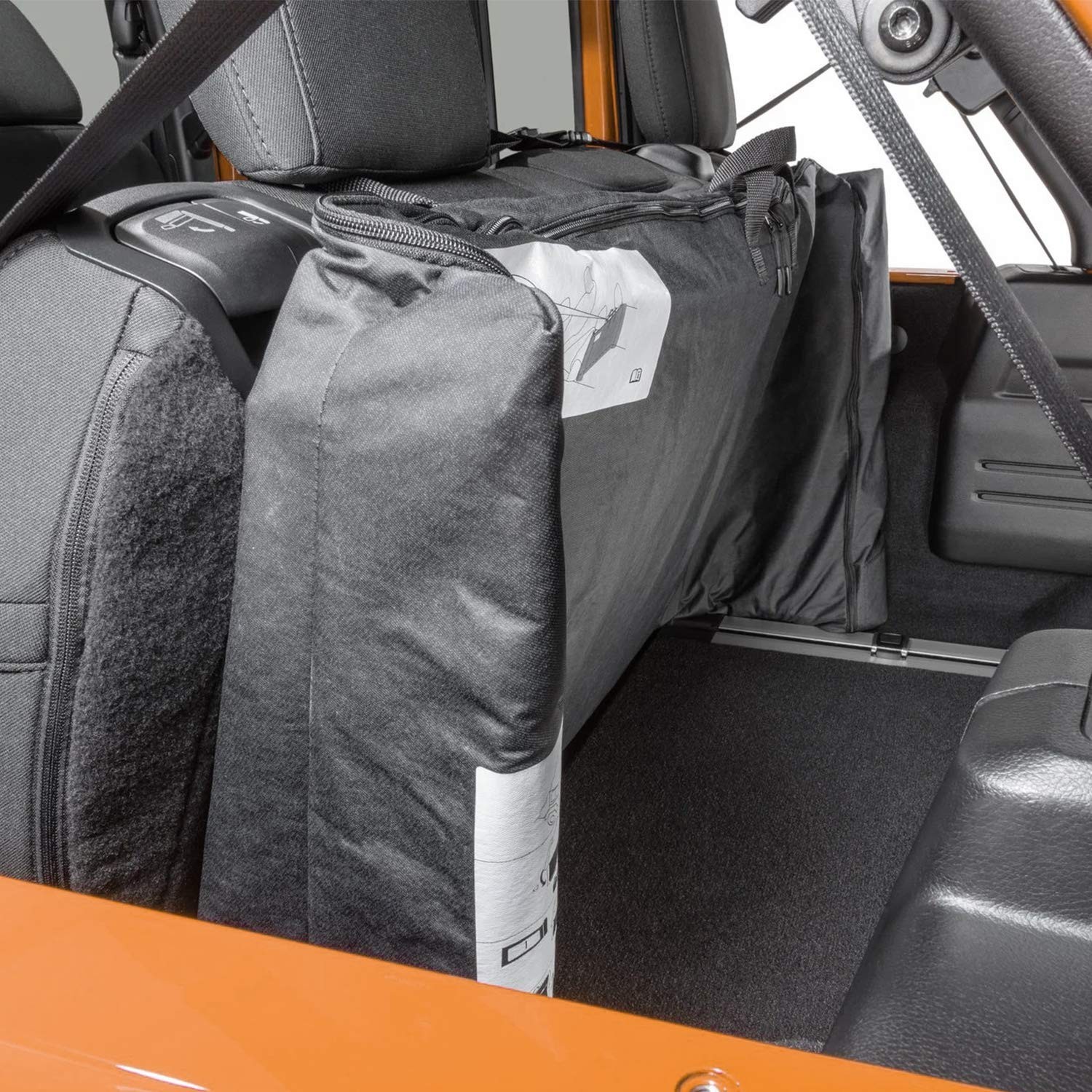 Soft Top Window Storage Bag for 2018-2025 Jeep Wrangler JL JLU Sports Sahara …