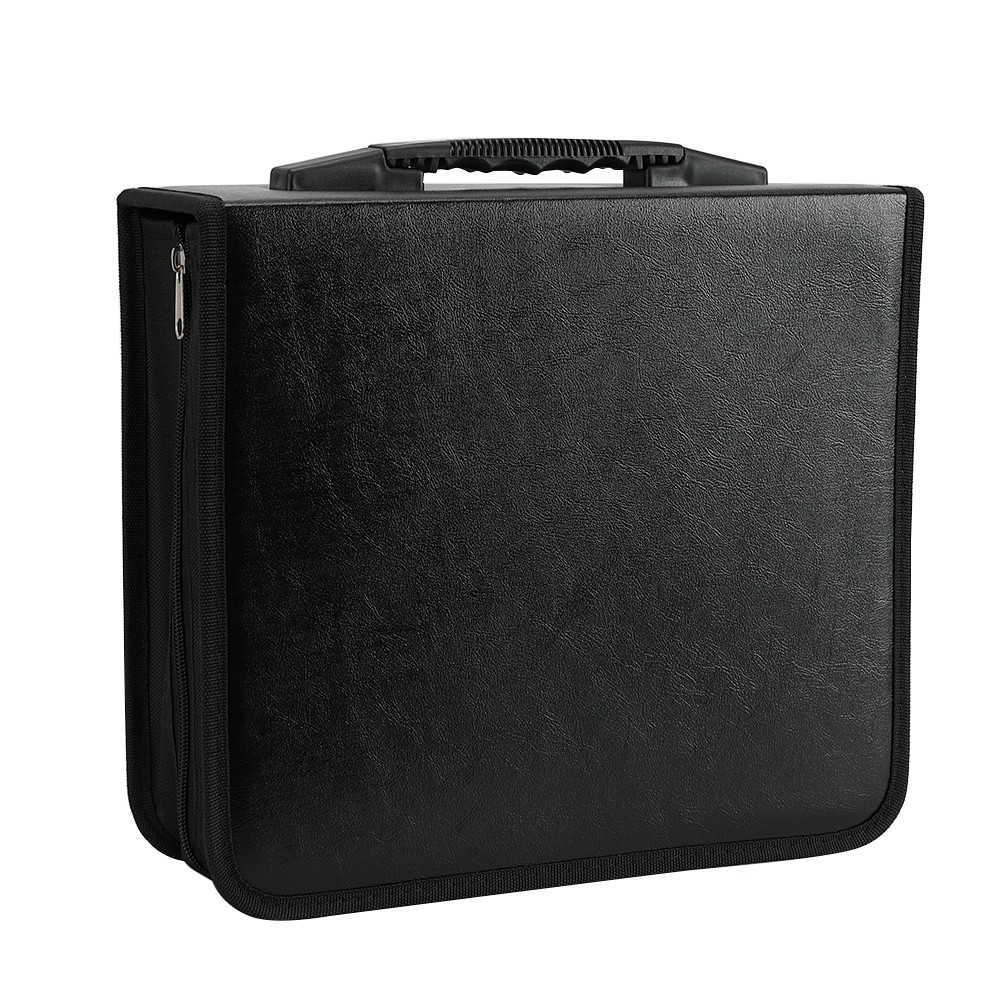 400/520 Disc CD Storage Binder Case w/ Handle Large Capacity Portable Organizer