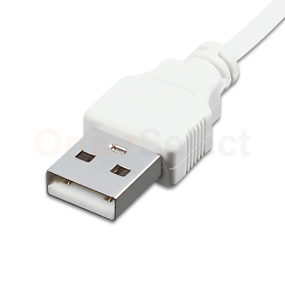 USB Printer Cable Adapter Type A Male to Type B Male PC Laptop Computer Cord 6FT