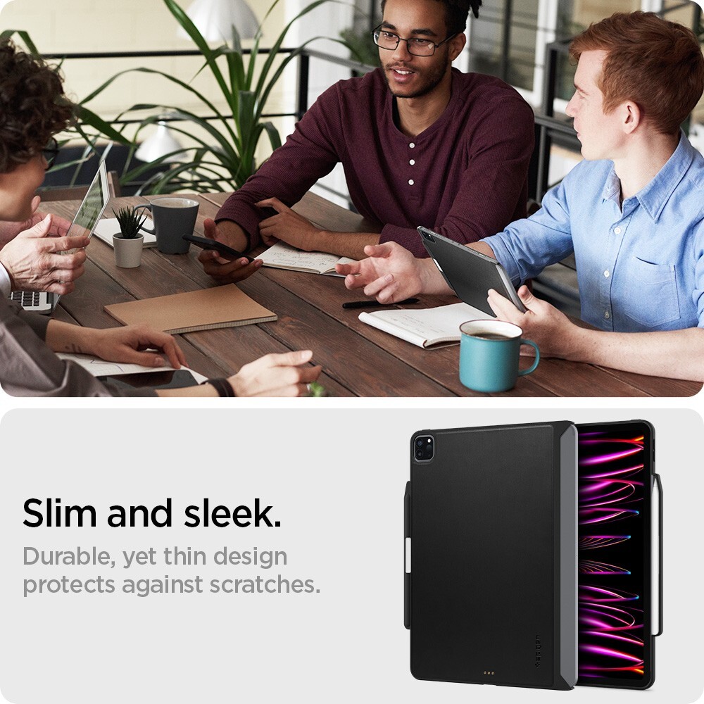 For iPad Pro 12.9 inch | Spigen Thin Fit Pro Case Compatible with Magic Keyboard