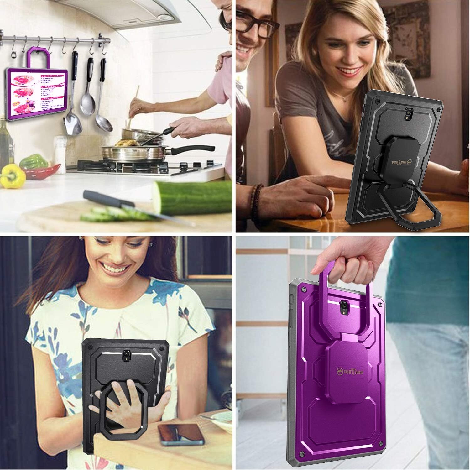 Shockproof Case for Samsung Galaxy Tab S4 10.5″ (2018) Grip Stand Rugged Cover