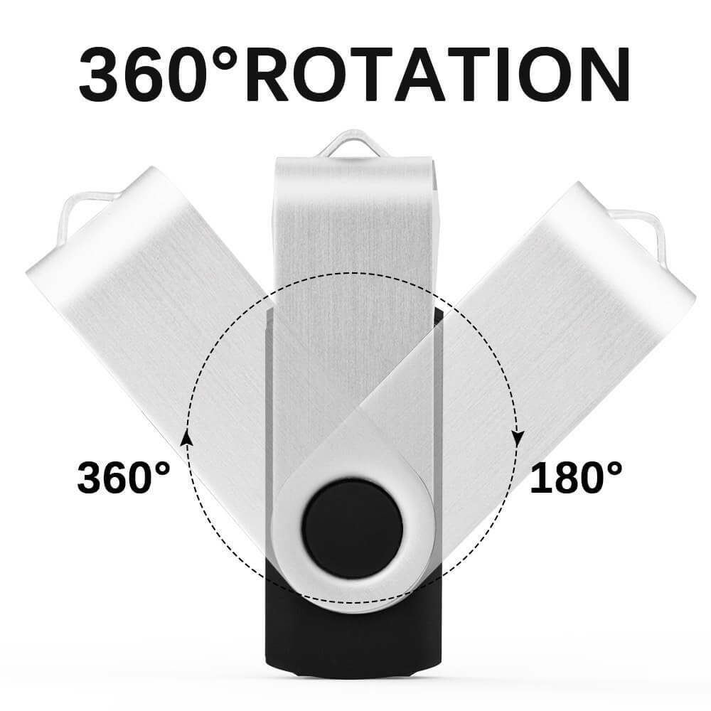 Kootion USB 3.0 1/5/10PCS 16GB 32GB Metal Swivel Style USB Flash Drive Wholesale