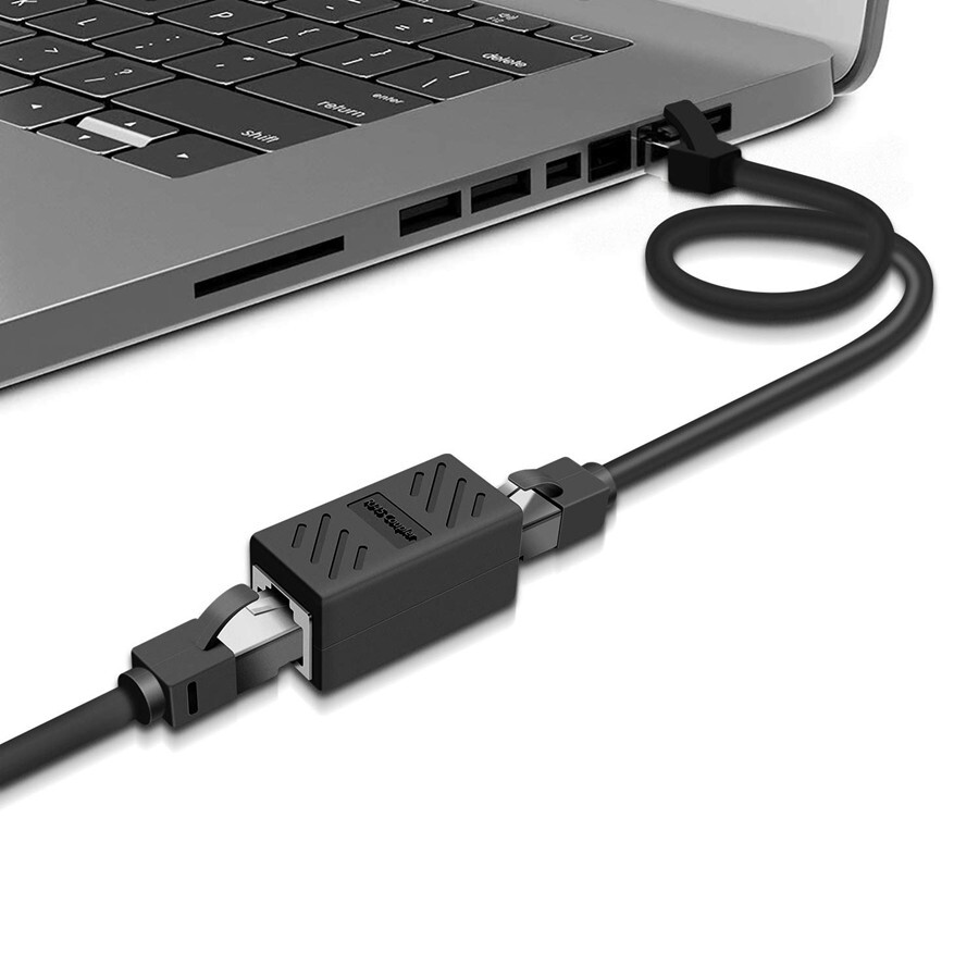 10 x Cat5e RJ45 Coupler Plug Network LAN Cable Joiner Extender Connector A793