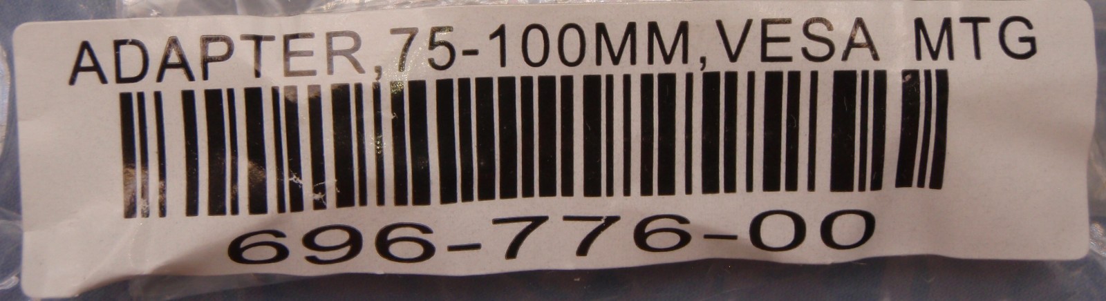 VESA 75 mm to VESA 100 mm Conversion Plate Kit by Ergotron 60-254-007