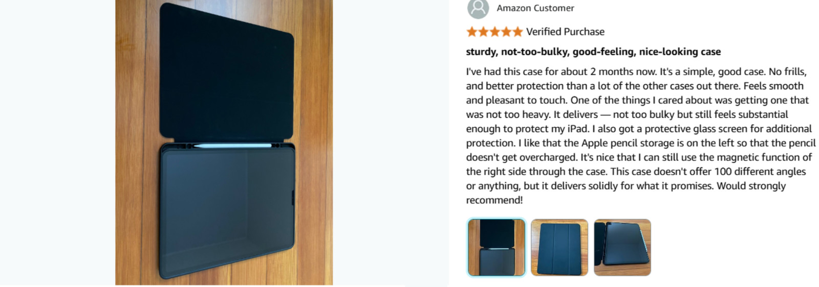 iPad Pro 12.9 Inch Case 2022/2021/2020 (6th/5th/4th Gen) with Pencil Holder
