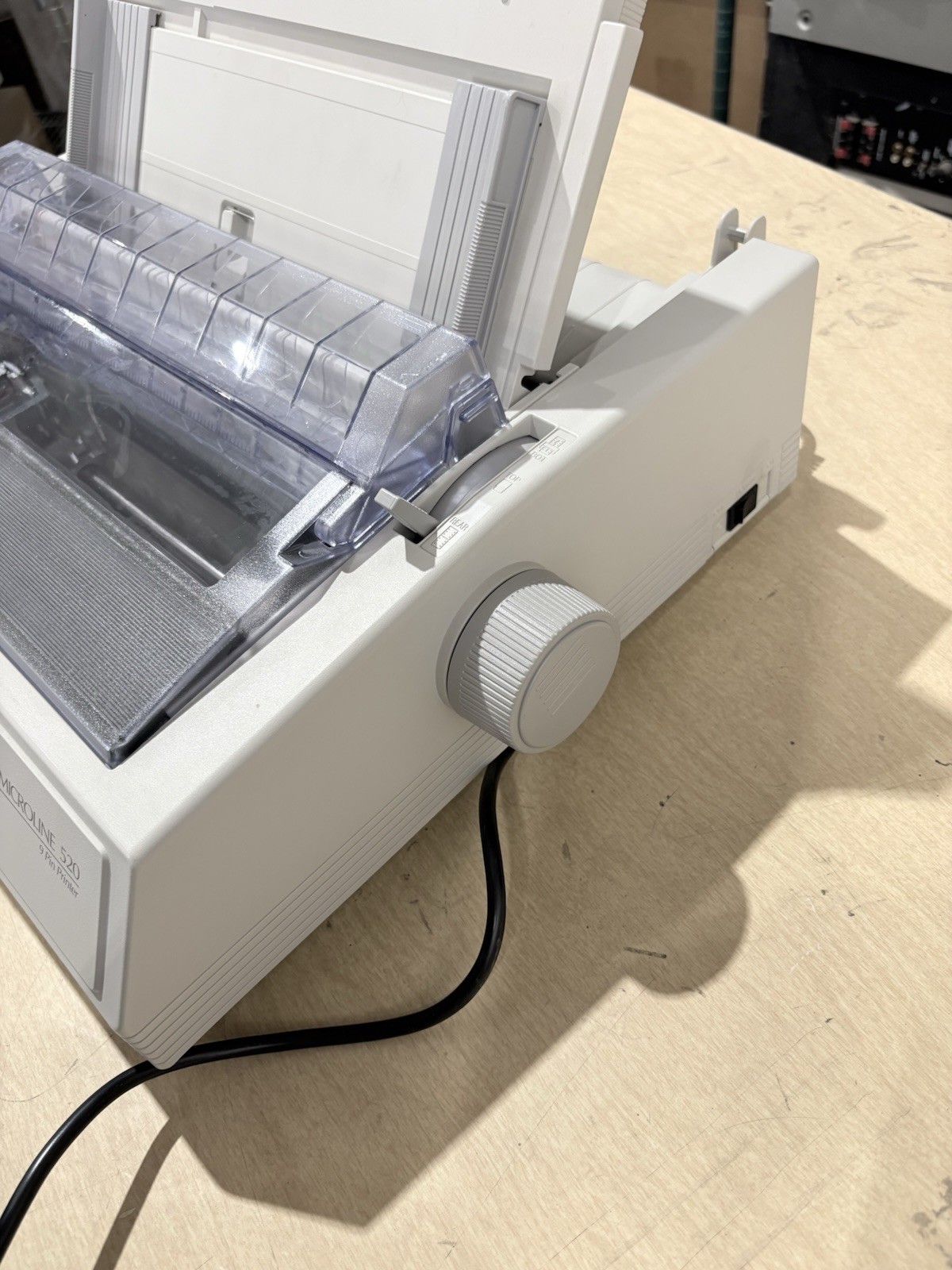Okidata Microline 520 GE5258A 9 Pin Printer + Power Cord