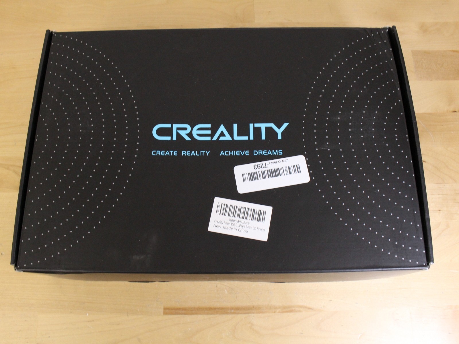 Creality Replacement HALOT-MAGE Tray Vat Part 298×189×30mm ADC12 Black