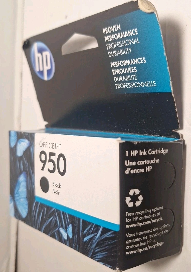 HP 950 Black Officejet Ink Cartridge Malaysia Exp 1-2018 New Sealed