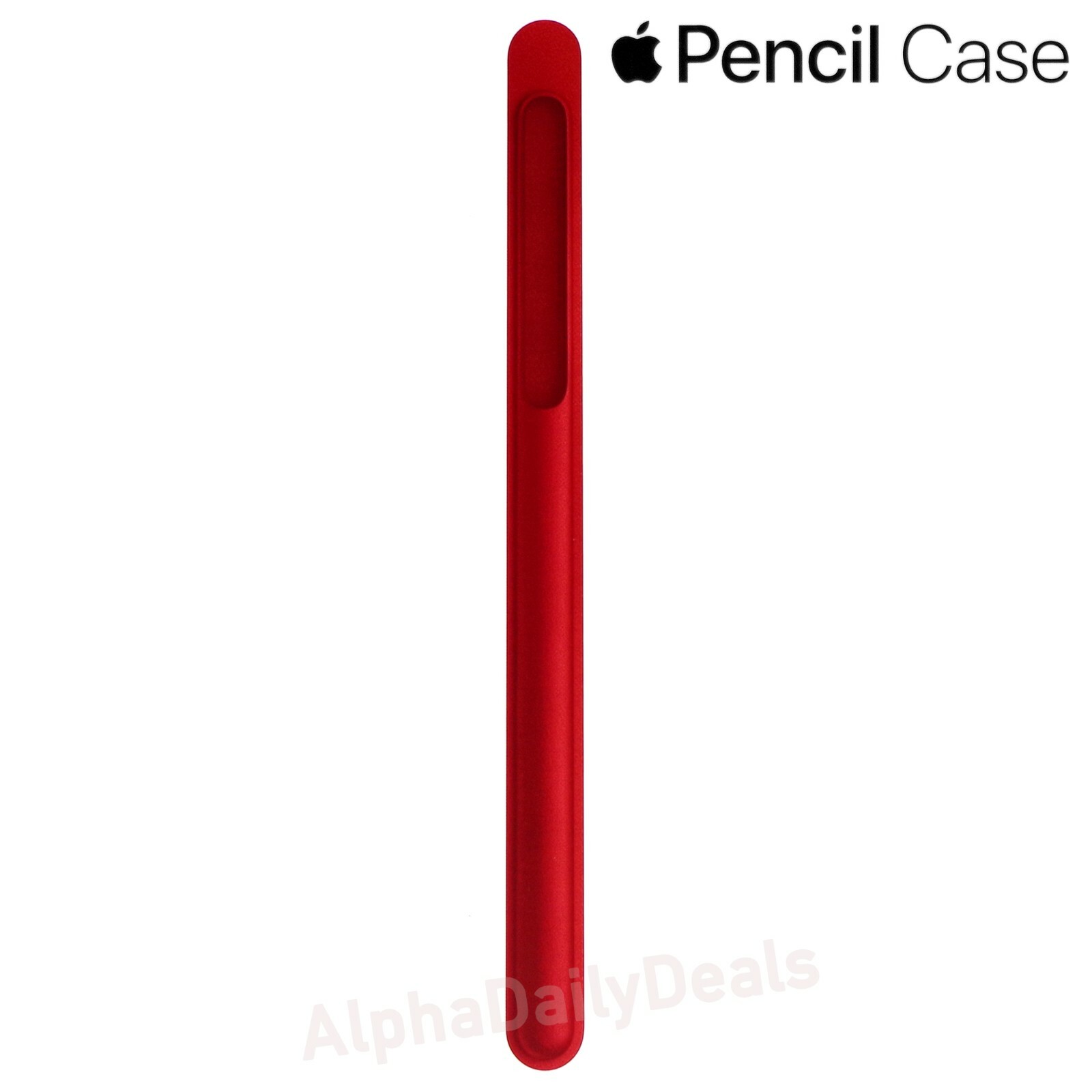 Genuine OEM Apple Pencil Pro 1st 2nd Gen Case Holder Cover – Red Leather