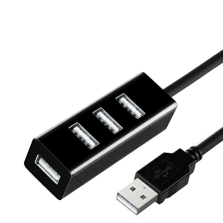 High Speed 4 Port USB HUB 2.0 Multi Splitter Expansion Desktop PC Laptop Adapter
