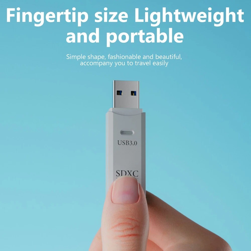 2 in 1 USB 3.0 Card Reader Micro TF sd card Reader usb adapter High Speed Card