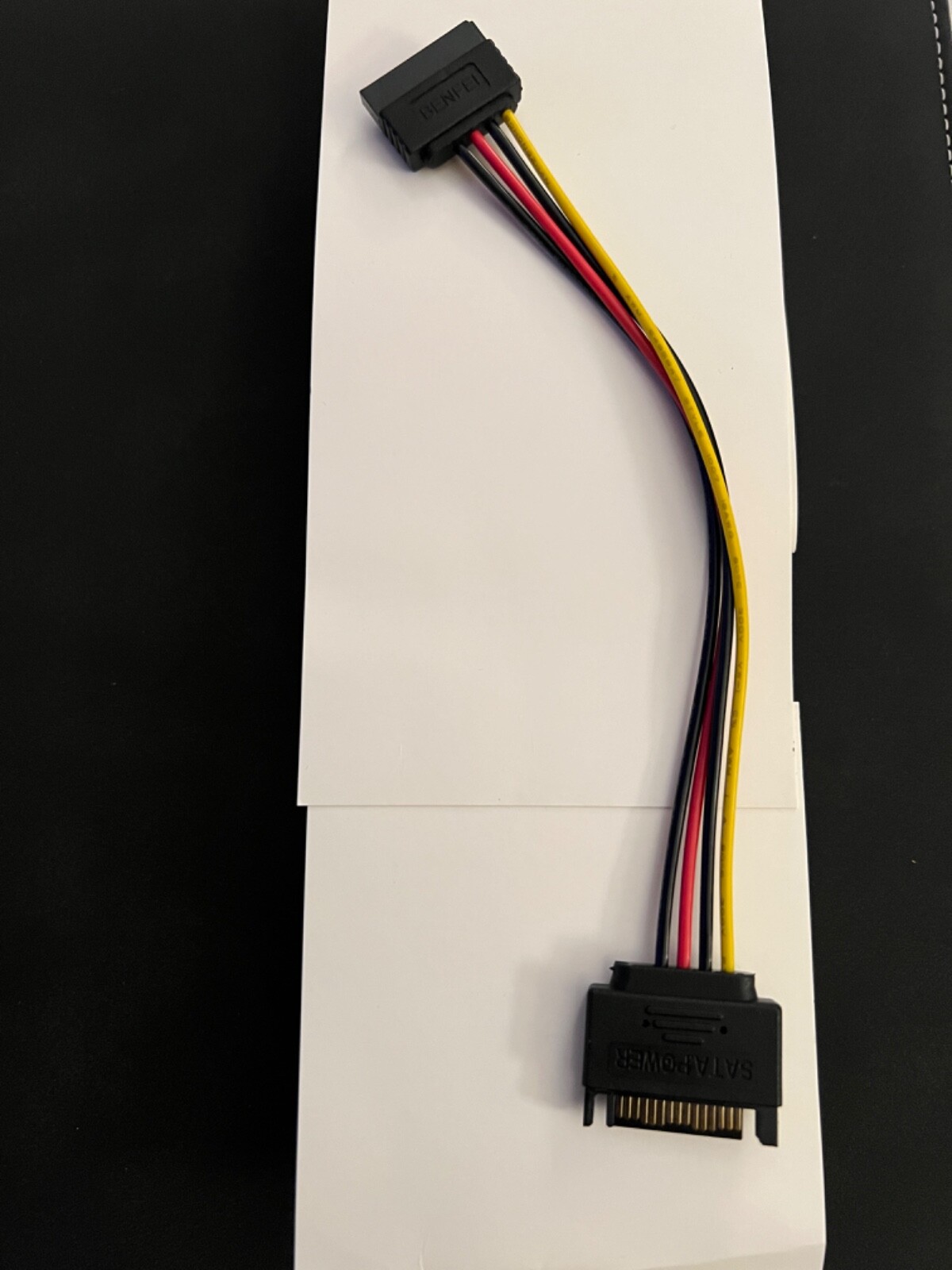 New SATA Power Extension Cable Benfei 3 Pack 15 Pin Male to Female Extender
