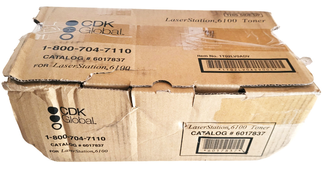 CDK Global Laser Station LaserStation 6100 Toner New – Some Boxes Are Deformed.