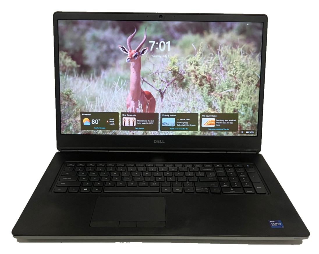 Dell Precision 7760 17″ NVIDIA RTX A4000 2.6GHz Intel Core i9-11950H 64GB 1TB
