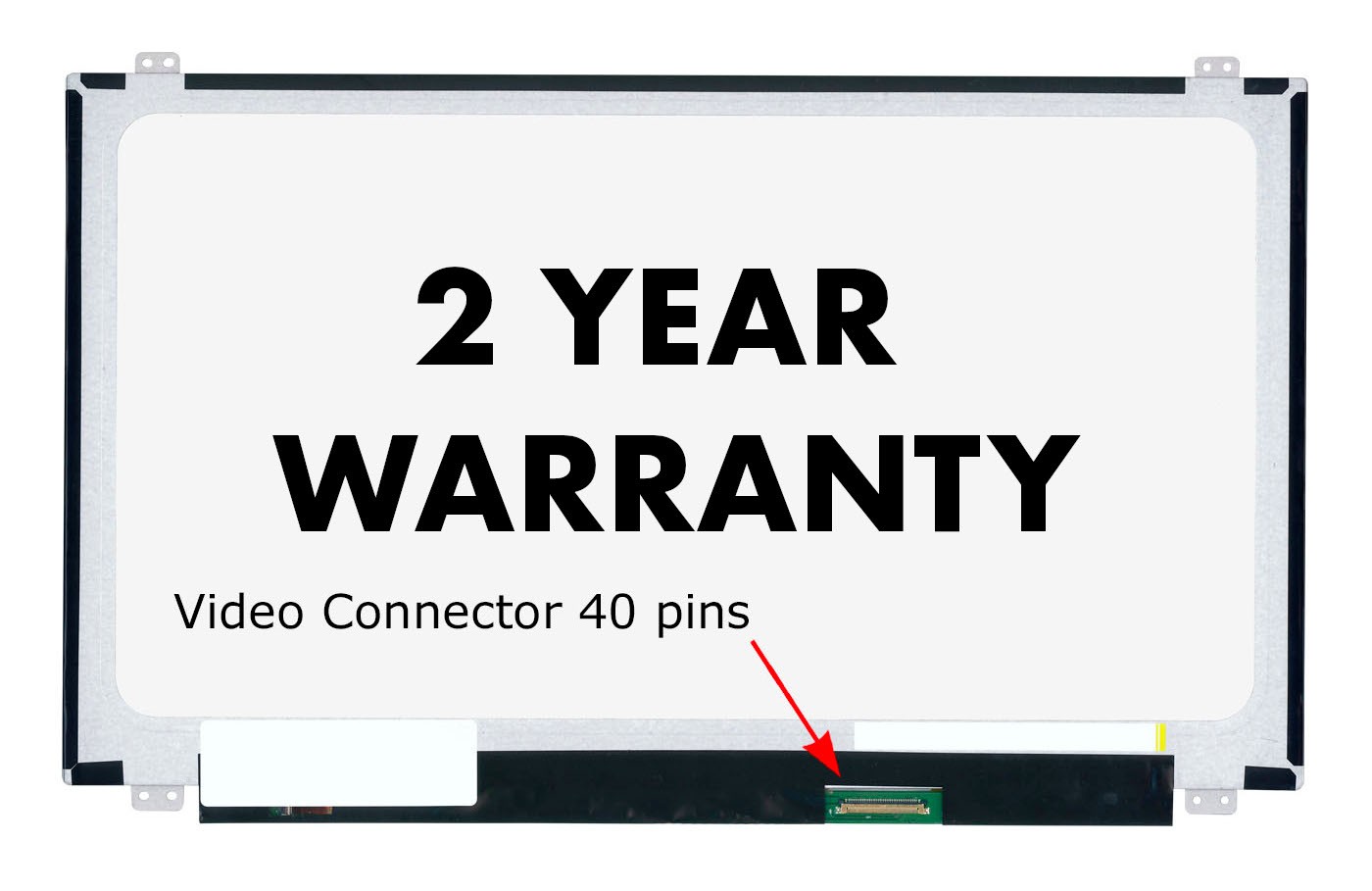 LTN156AT30 HD LCD Screen 40 pin Matte LED Display